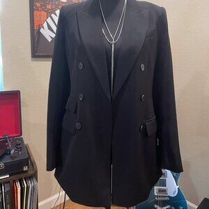 H&M Women's Black Oversized Blazer